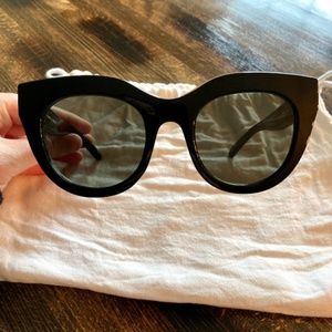 Le Specs Air Heart Sunglasses